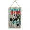 MDF Letters Hanging Wall Home Decoration Printing