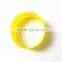 1 Inch Debossed and Ink Filled Wide Silicone Wristband