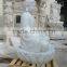 Axed Natural Marble Sitting Giant Buddha Statue