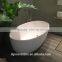 Acrylic Solid Surface Cheap Small Sitting Bathtub for Bathroom