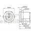 12mm electrical dimple key lock switch,16MM 2 position key lock switch