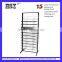 multi- layers metal wire display stand rack HSX-56 metal display carpet rack / floor standing metal display rack