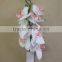 72cm Real touch white butterfly orchid for wedding favors FABRIC FLOWER