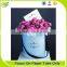 Ribbon Handle Round Cardboard Paper Tube Flower Packaging Box