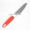 Hot sales in Amazon New design TPR handle stainless steel fruit peeling knife