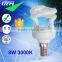 2700-6500K 5-20W Energy Sving Spiral E14 CFL Bulb From GEM China Factory