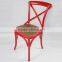 X Back Side Chair/Provincial Cross Back Dining Chair/Antique Classic X Cross Back Chair