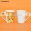 12oz Conical Ceramic White Sublimation Mug At Low Price Wholesale