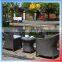 high quality ready made hot sale patio rattan coffee chair table set