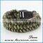 Military Colors Cheap Survival Bracelets Cross Paracord Outdoor Bracelets