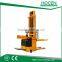 2000kg, lifting height 2500mm semi manual forklift manual hydraulic stacker