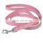 Hot selling Ornament Pink Black Red PU Leather Pet Dog Leash