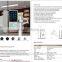 Hot Sale Automatic Fingerprint Glass Door Lock System