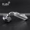 antique zinc alloy clear glass handle door knobs