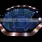 multi led acylic round 7 persons outdoor whirlpool spa