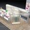 2016 newest manufacture kiosk for jewelry accessories / wooden display showcase