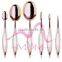 10Pcs Cosmetics Foundation Blending Blush Face Powder Brush Professional Makeup Brush Set