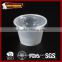 Disposable plastic PS tasting cup food grade material sauce cup with lid
