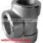 ASTM A182 F12 Threaded Tee ASME B16.11