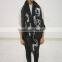 Fashionable Silk Scarf With From Vietnam With Black Colored