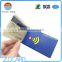 RFID blocking Case soft pvc Anti Thief credit card sleeve