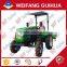factory sales green color 24 hp farm mini tractor with awning