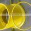 3PC black engineering steel wheels rim