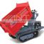 1 ton loading high quality mini transporter garden loader hydraulic power barrow BY1000