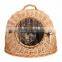 wicker cat basket wholesale, willow cat house bed, wicker cat cages