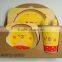 Popular Biodegradable Bamboo Fibre Kids' Dinner Set