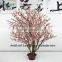 SJZJN 310 new Artificial Peach Tree Srtificial Sakura Flower Lobby Artificial Peach Blossom Tree
