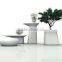 outdoor courtyard flower pot for decoration plastic pot