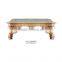 French style antique reproduction square coffee table
