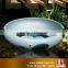 Modern style handmade lotus figure ceramic aquarium for new year gift
