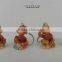 2016 Fashion keychain The 12 russia zodiac monkey keyring