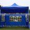 3x3m Steel Factory Manufacture PVC Roof Screen Printing Outdoor Canopy Tent
