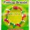 Christmas parties party supply led flashing light mini plastic bulb bracelet