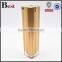 30ml 60ml 100ml cosmetic acrylic lotion pump bottle gold color square shape plastic bottle