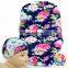 Navy Floral Stretchy Baby Car Seat Covers Multi-fonction Car Seat Cover For Baby Stroller Mum Breast Feeding Nursing Cover