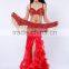 Women sexy belly dance fuchsia belly dance wear AS6053-AQ6053