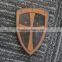 fashion design high quality custom branded leather patch