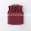 Latest waistcoat designs for baby 2016 back bow cotton vest