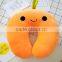 cheap fruit u shape airplane pillow neck pillow wholesale