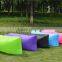 wholesale 2016 new design Fast filling Outdoor Nylon Inflatable Lazy Sleeping Air Bag,Fashional air Sofa