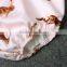 SR-242G 2017 new natural fiber new born baby clothes cute baby romper with headband