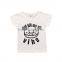 S17506A Boys letter Cotton Baby Kids shirts fashion Children Tee Tops
