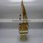 Noble Customized Made Golden Crystal Arab Dhow For wedding favors And Islamic Souvenirs Gifts