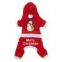 Merry Christmas pet clothes