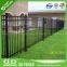 3 Rail Beta Fence Iron Fence - Flat Top