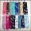 2015 Tie dye Pom Pom Infinity Scarf Fashion Leopard Scarf Lady Scarf